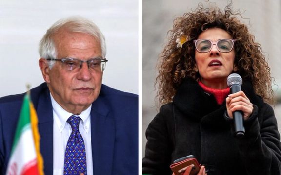 مسیح علینژاد: آقای بورل، محکومیت توخالی مانع اعدامهای جمهوری اسلامی نمیشود