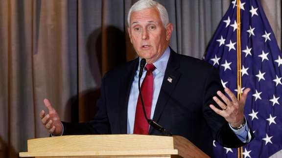 Former US Vice President Mike Pence - FILE PHOTO
