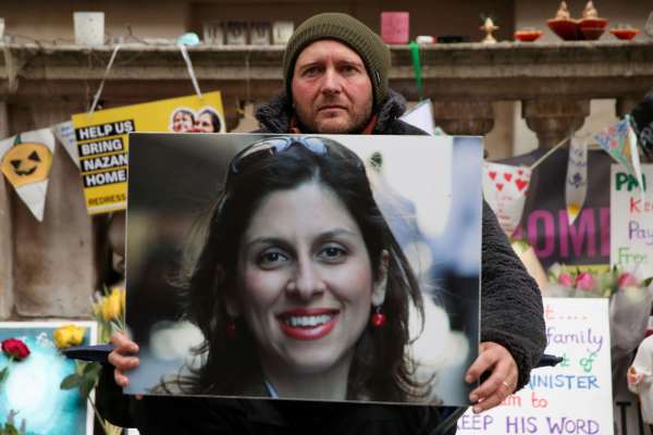 Ratcliffe Ends 21-Day Hunger Strike To Free Wife Held In Iran