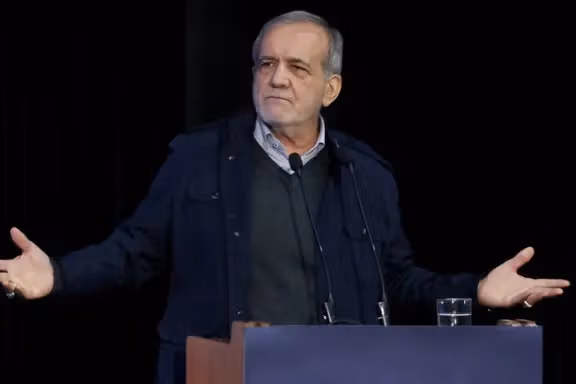 Iran's President Masoud Pezeshkian