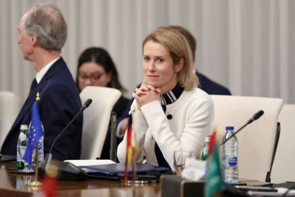 High Representative of the European Union for Foreign Affairs and Security Policy Kaja Kallas during a meeting to discuss developments in Syria in Aqaba, Jordan December 14, 2024