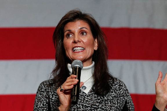 نیکی هیلی گفت در انتخابات ریاستجمهوری آینده آمریکا به ترامپ رای میدهد