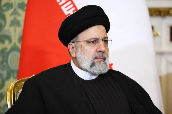 Iranian President Ebrahim Raisi attends a meeting with Russian President Vladimir Putin in Moscow, December 7, 2023.