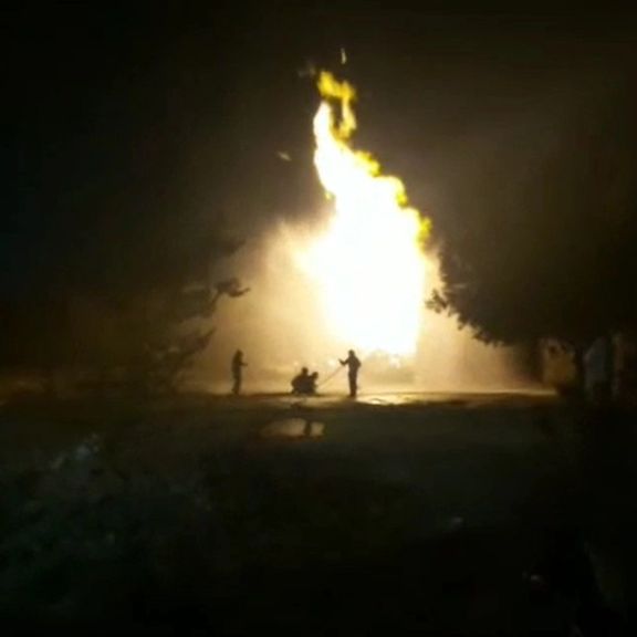 سخنگوی آتشنشانی قم: هفت نفر در آتشسوزی یک انبار نگهداری کپسول گاز در قم مصدوم شدند