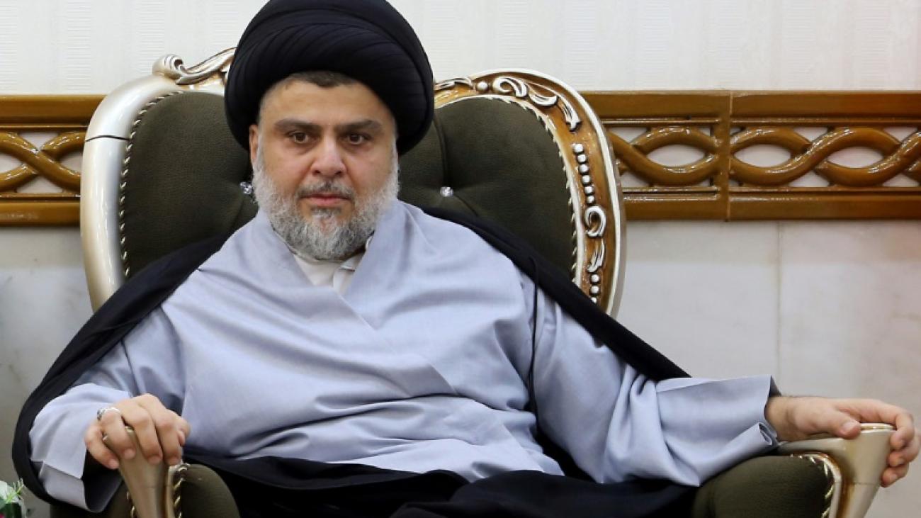 Iraqi Shiite cleric Muqtada al-Sadr 
