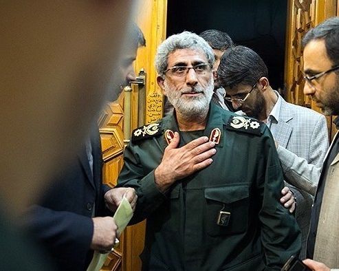 والاستریت ژورنال: پیش از حملات اخیر به اسرائیل، قاآنی با شبهنظامیان منطقه جلسات سری داشت