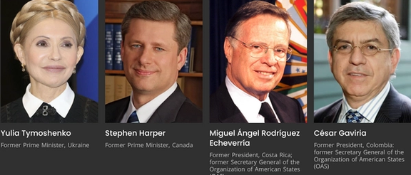 Some of the signatories of the letter