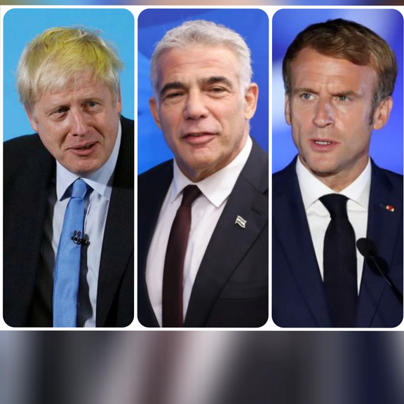 رسانههای اسرائیل: یائیر لاپید برای ادامه تحریم ایران با بریتانیا و فرانسه رایزنی میکند