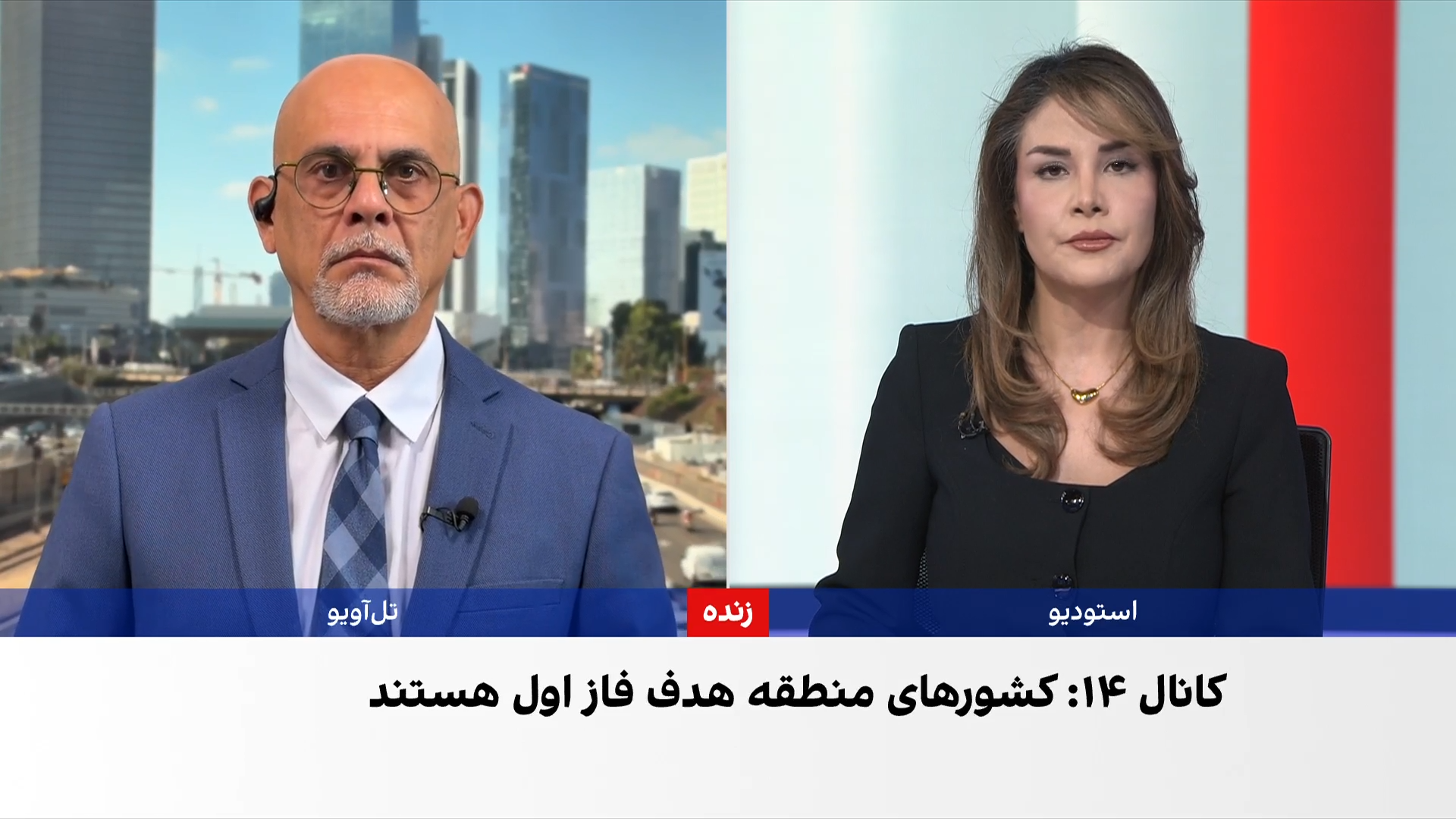 کانال ۱۴ اسرائیل: جمهوری‌اسلامی طرح تهاجمی دو مرحله‌ای علیه فشارهای آمریکا تدوین کرده است