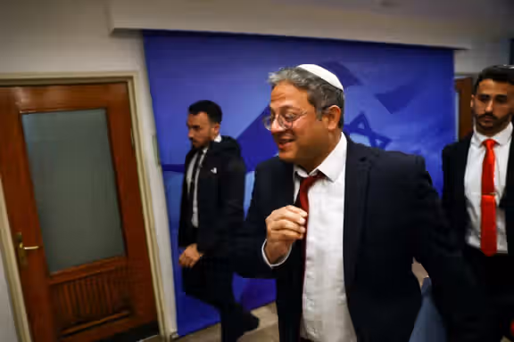 National Security Minister Itamar Ben-Gvir