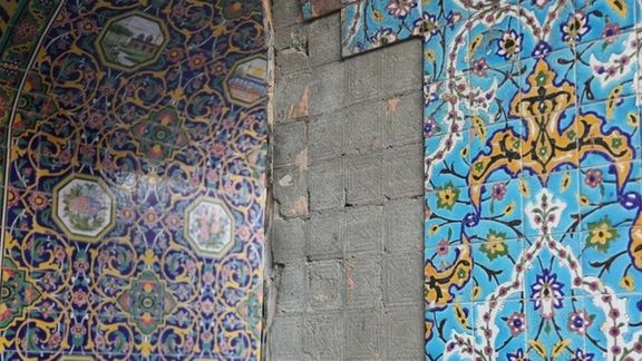 سخنگوی میراث فرهنگی اصفهان: تزئینات مسجد سید اصفهان در حال فروپاشی است