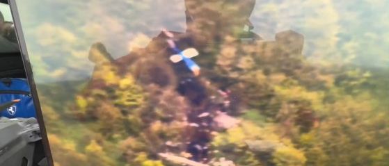 تصاویر اولیه از لاشه بالگرد رئیسی