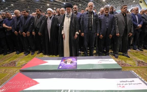 مرداد ۱۴۰۳، نماز میت اسماعیل هنیه