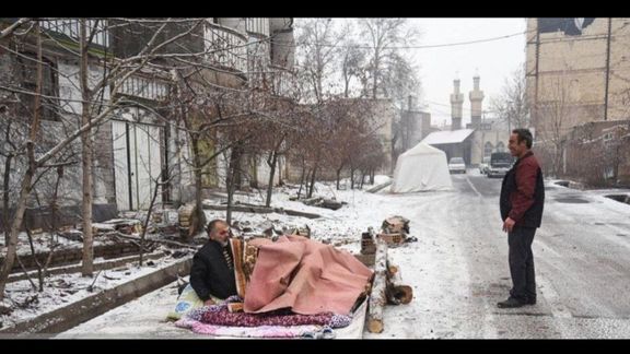 Survivors of the January 29 Khoy earthquake in Iran