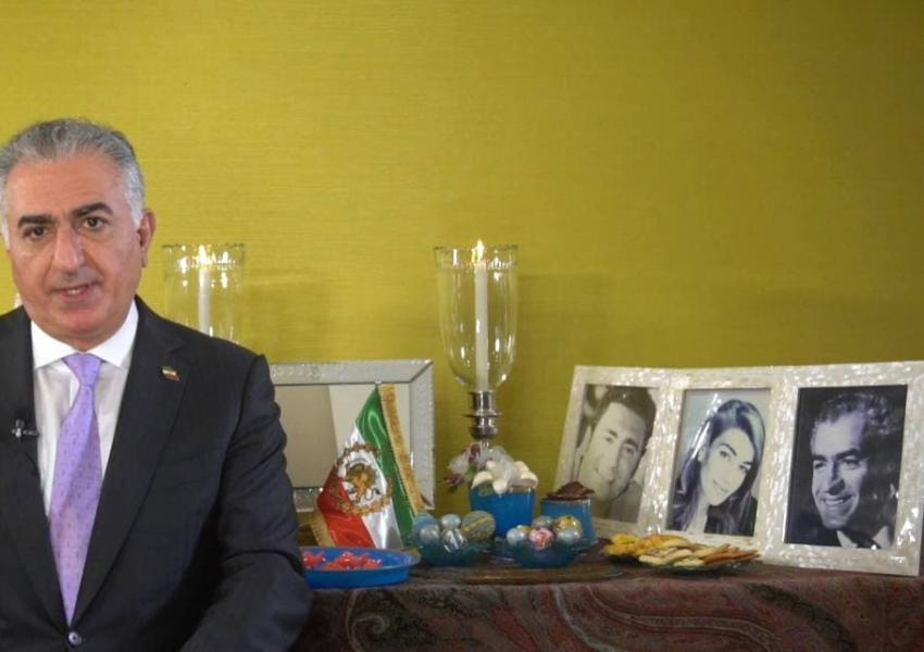 شاهزاده رضا پهلوی: امیدوارم امسال سال نه بزرگ به جمهوری اسلامی باشد