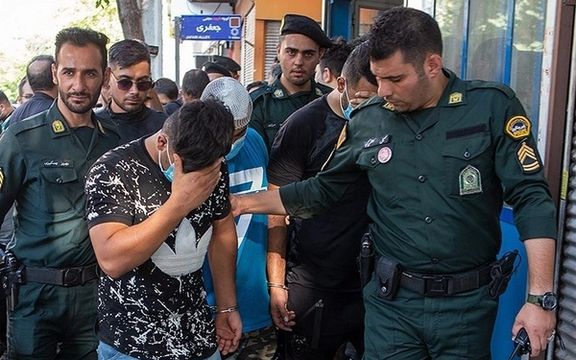 نیروی انتظامی بار دیگر تعدادی از متهمان را در خیابانهای تهران گرداند