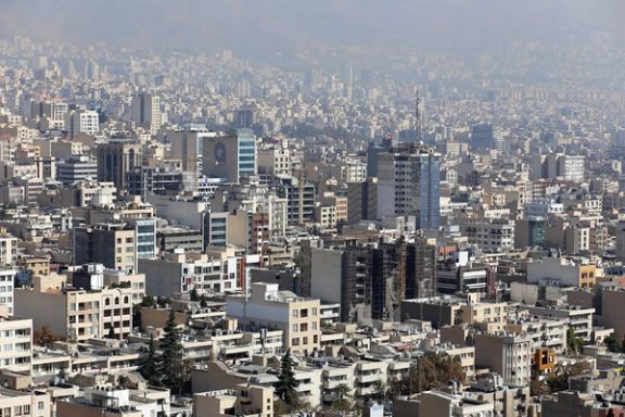 A general view of the Iranian capital, Tehran