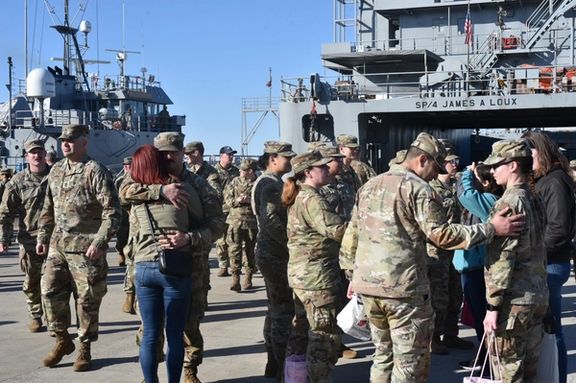 چهار کشتی نظامی آمریکا برای کمک به ساخت اسکله در غزه عازم شرق مدیترانه شدند