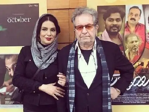 Iranian filmmaker Dariush Mehrjui and his wife Vahideh Mohammadifar