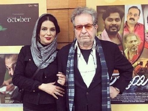 Iranian filmmaker Dariush Mehrjui and his wife Vahideh Mohammadifar