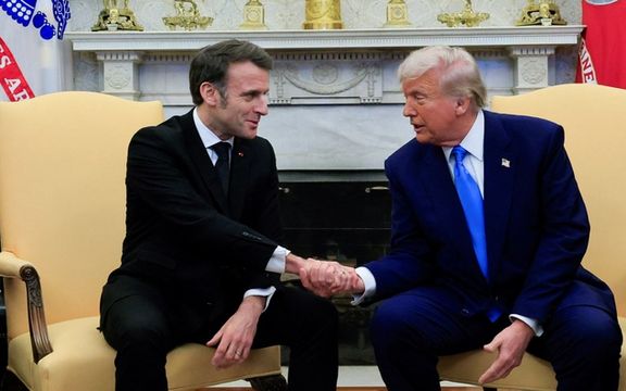 دونالد ترامپ: دیدار با مکرون یک گام دیگر در مسیر پایان جنگ اوکراین بود