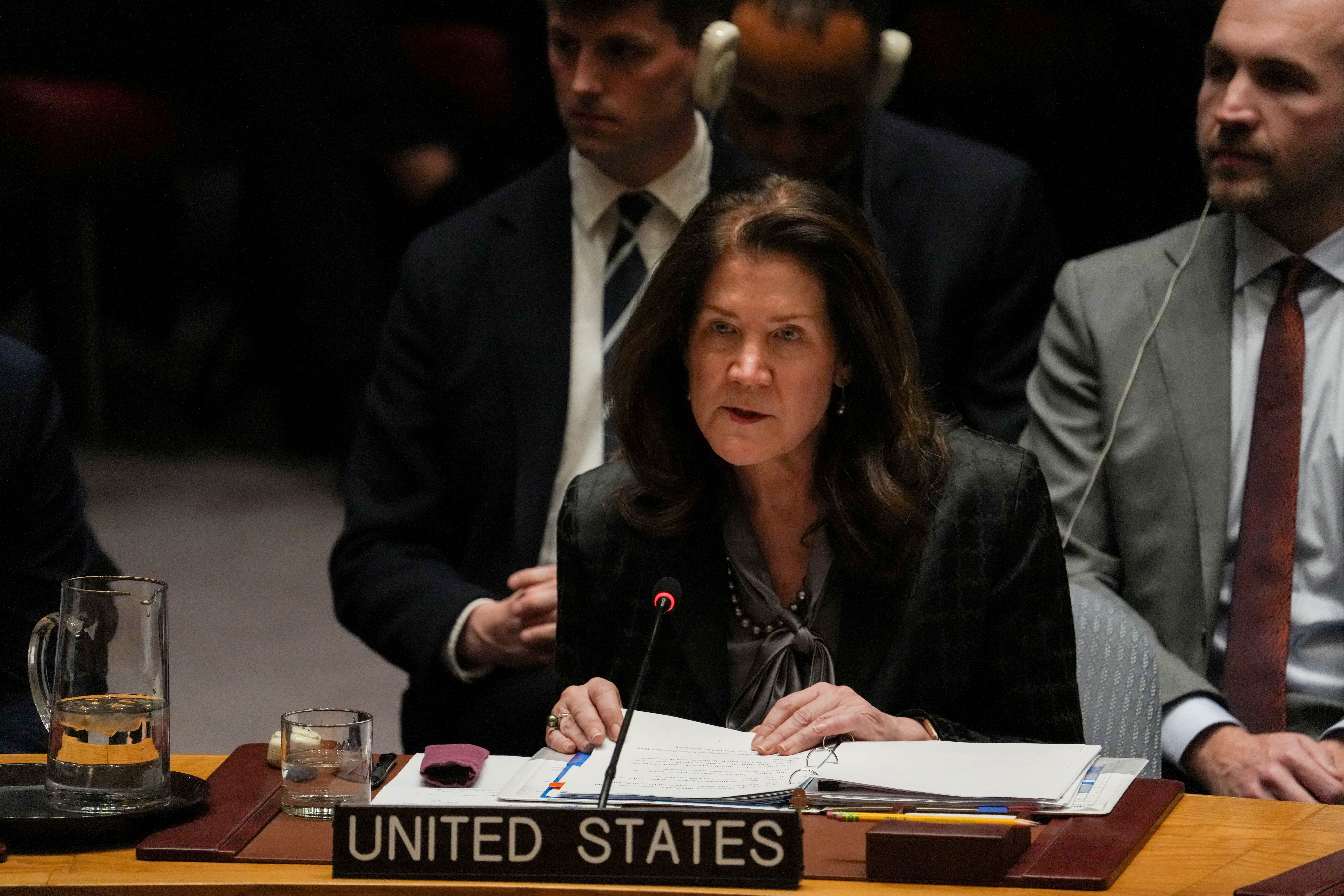 سفيرة أميركا بالأمم المتحدة: سنتخذ إجراءات لوقف دعم طهران لـ"الإرهاب الحوثي"