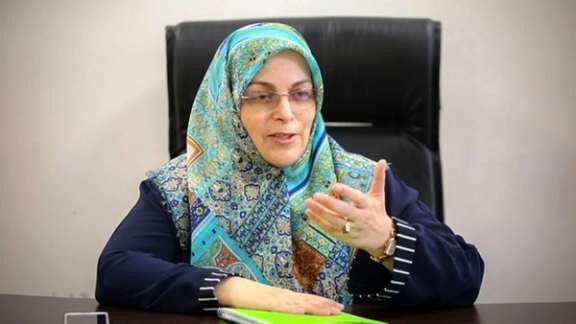 Iranian politician Azar Mansouri