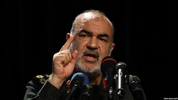 IRGC commander Hossein Salami in an undated photo