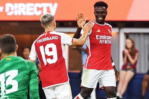 آرسنال ۵ - ۳ بارسلونا؛ قدرتنمایی توپچیهای لندن در پیشفصل