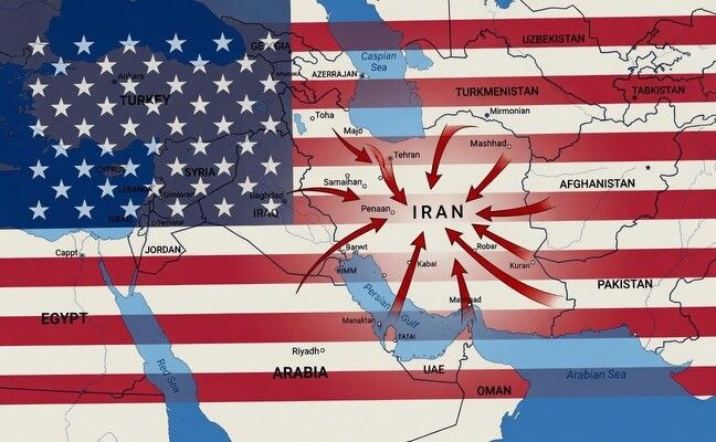 ترامپ با فواصل چند دقیقه‌ای، تصاویر مختلفی را در ارتباط با ایران منتشر کرد