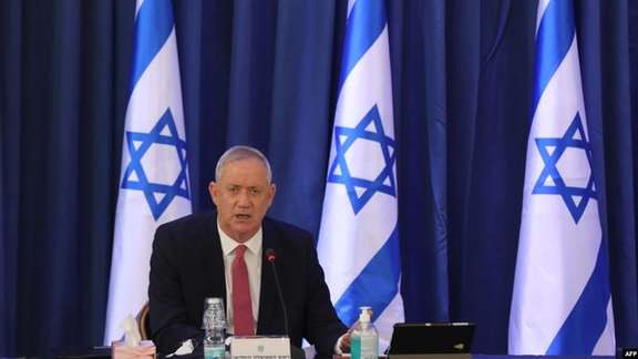 Israel’s defense minister Benny Gantz