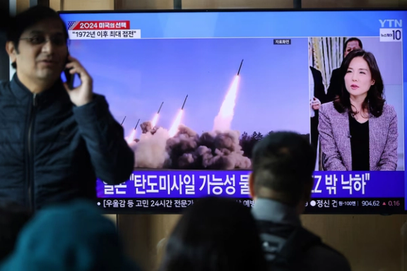 کره شمالی در آستانه انتخابات ریاستجمهوری آمریکا ۷ موشک بالستیک شلیک کرد