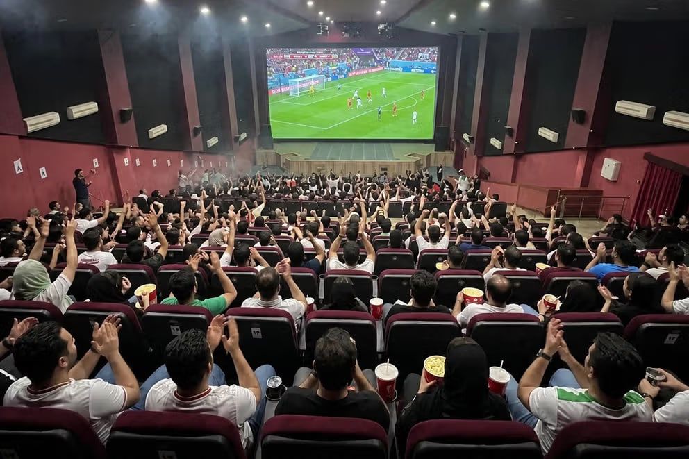 بیش از ۱۴ هزار نفر بازی ایران و بلژیک را در سینما تماشا خواهند کرد