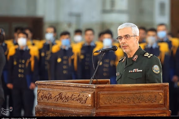 Major-General Mohammad Hossein Bagheri, chief of staff of Iran’s armed forces
