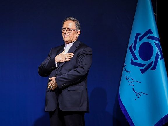 Valiollah Seif, former chief of Iran's central bank. FILE PHOTO