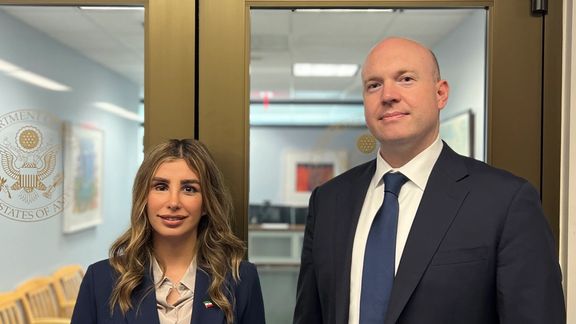 مقام ارشد آمریکا: الهه توکلیان علیرغم از دست دادن بینایی، مدافع مردم ایران است