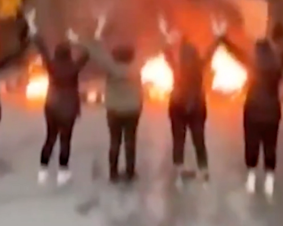 Protesters in Iran