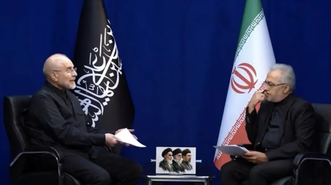 Iran state TV cuts short Ghalibaf interview, sparking parliament protest