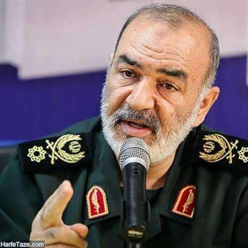 The commander of the Revolutionary Guard Major General Hossein Salami