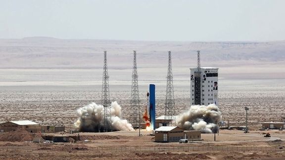 An Iran satellite launch. February 2021