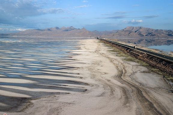 A view from Lake Urmia