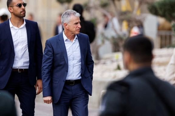 David Barnea, the head of the Israeli Mossad