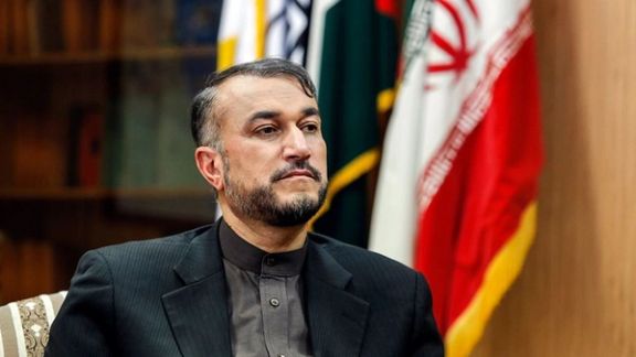 Iran's foreign minister Hossein Amir-Abdollahian.