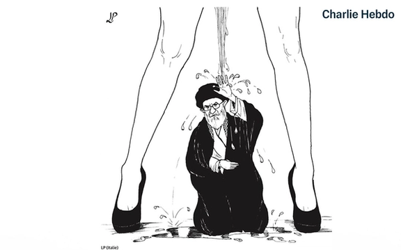 تهدید امیرعبداللهیان علیه شارلی ابدو به دلیل کاریکاتورهای علی خامنهای: بیپاسخ نخواهد بود