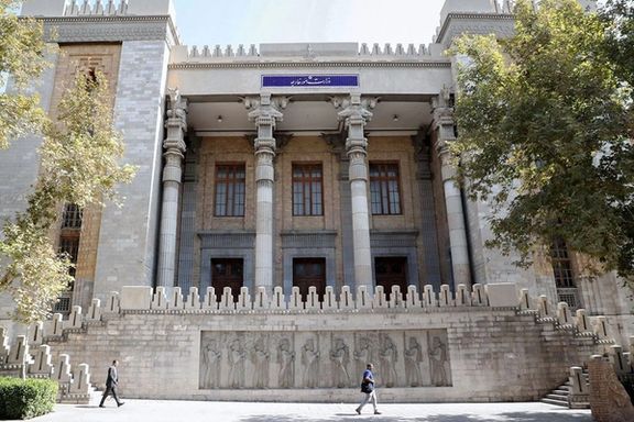 The Ministry of Foreign Affairs building in Tehran