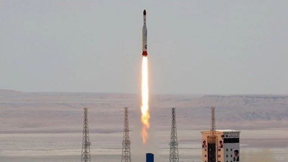 Iran's launch of a space rocket on Thursday, December 30, 2021
