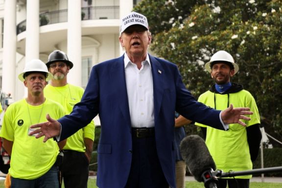 ترامپ در پاسخ به رد پیشنهاد تسلیم از سوی خامنهای: موفق باشید