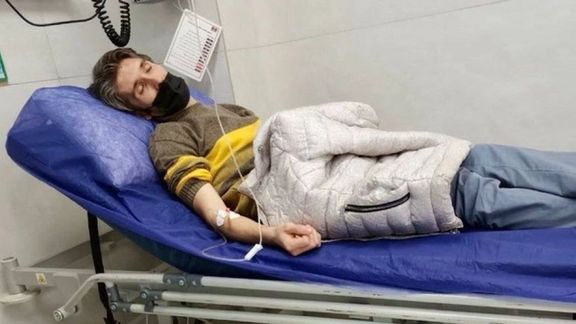An undated photo showing human rights activist Arash Sadeghi