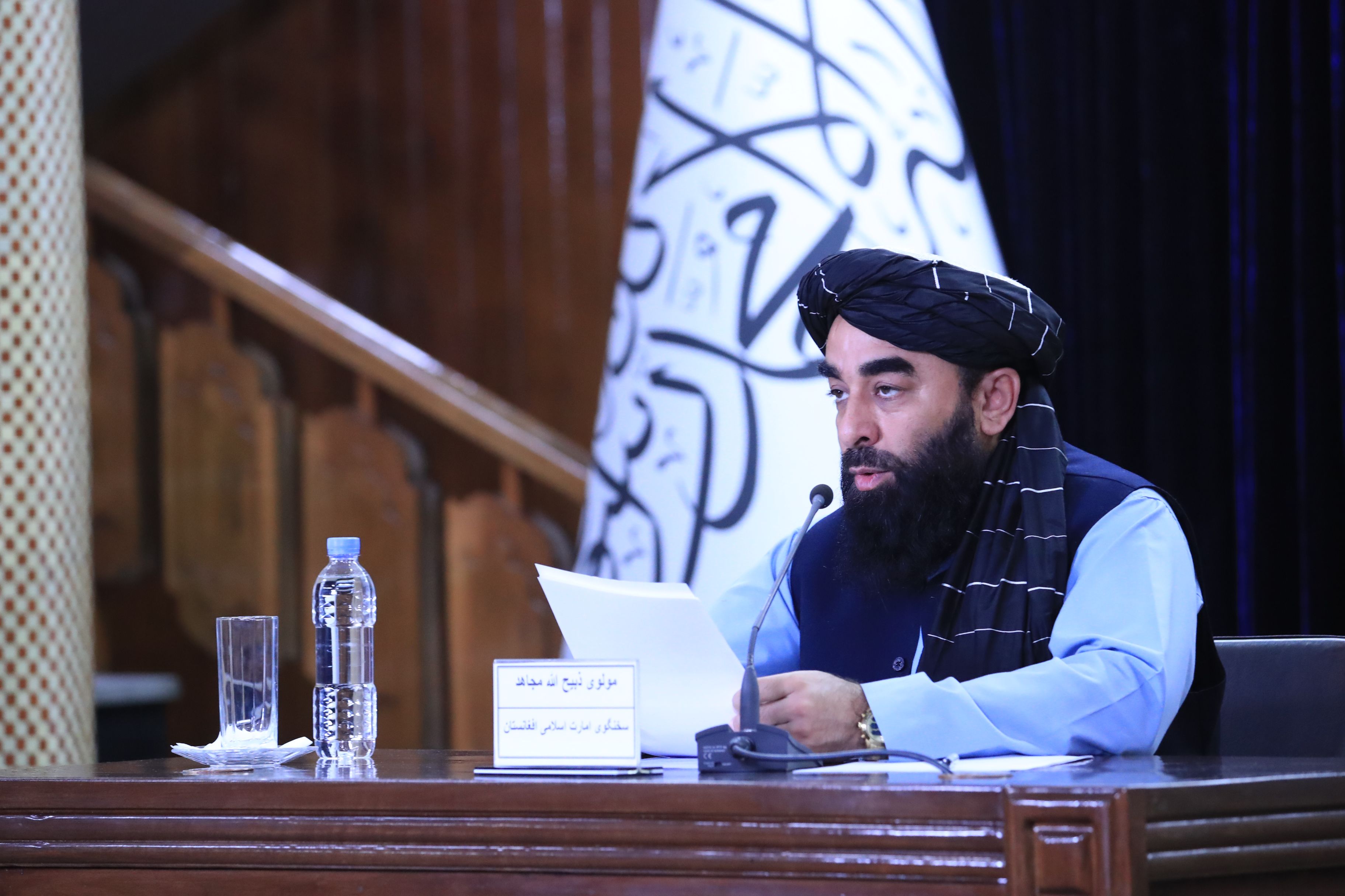 ذبیح‌الله مجاهد، سخنگوی طالبان