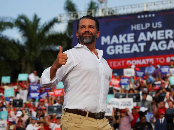 پسر دونالد ترامپ: با پدرم صحبت کردم و روحیه خوبی دارد